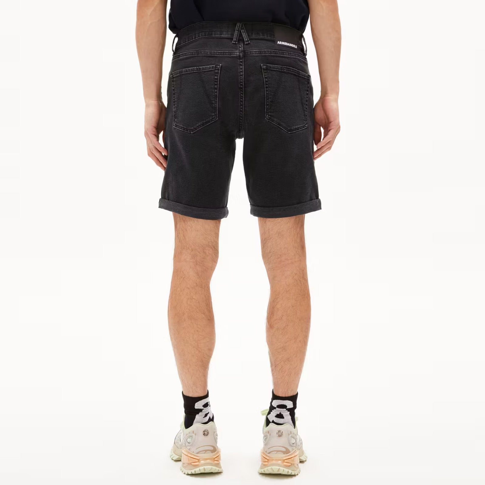 Naailo Denim Shorts black washed authentic