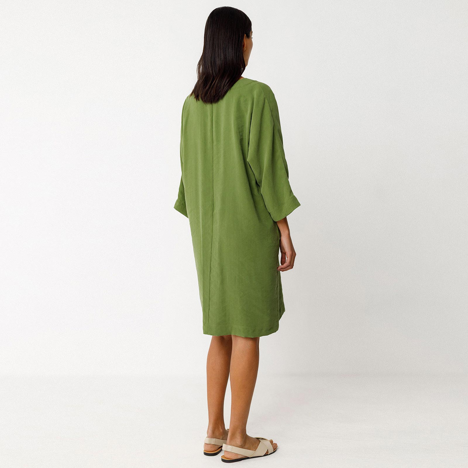Nikole Dress dark green SKFK