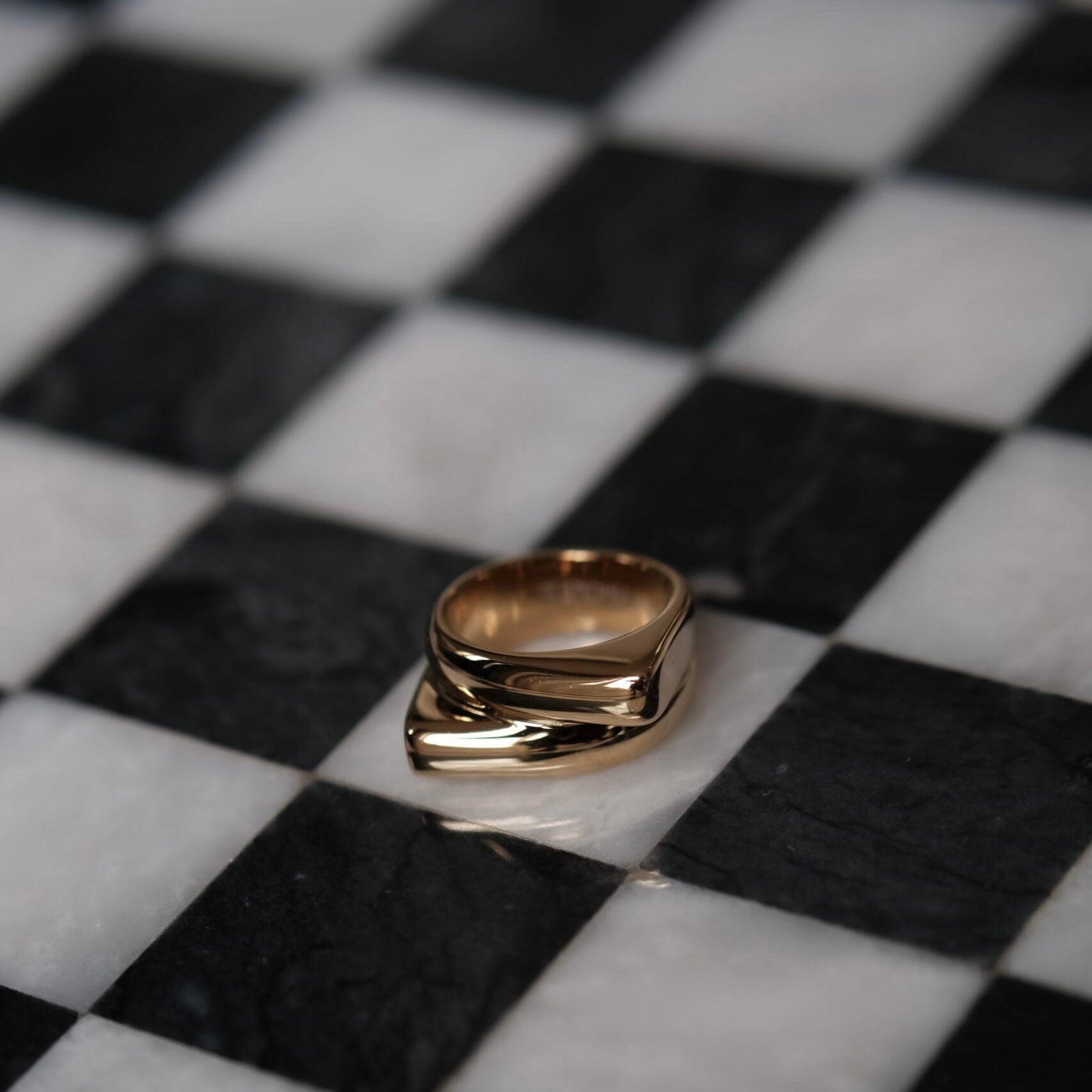 Alike Ring gold Bandhu Jewelery