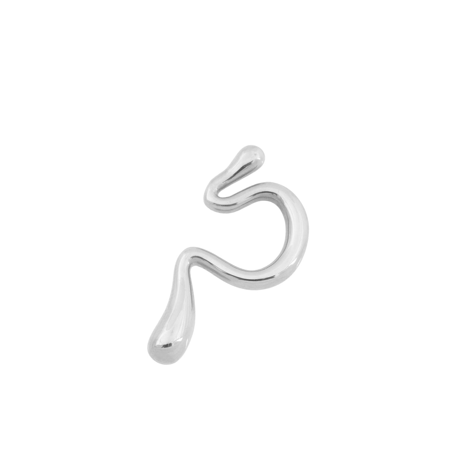 Liquefy Earcuff silver Bandhu Jewelery