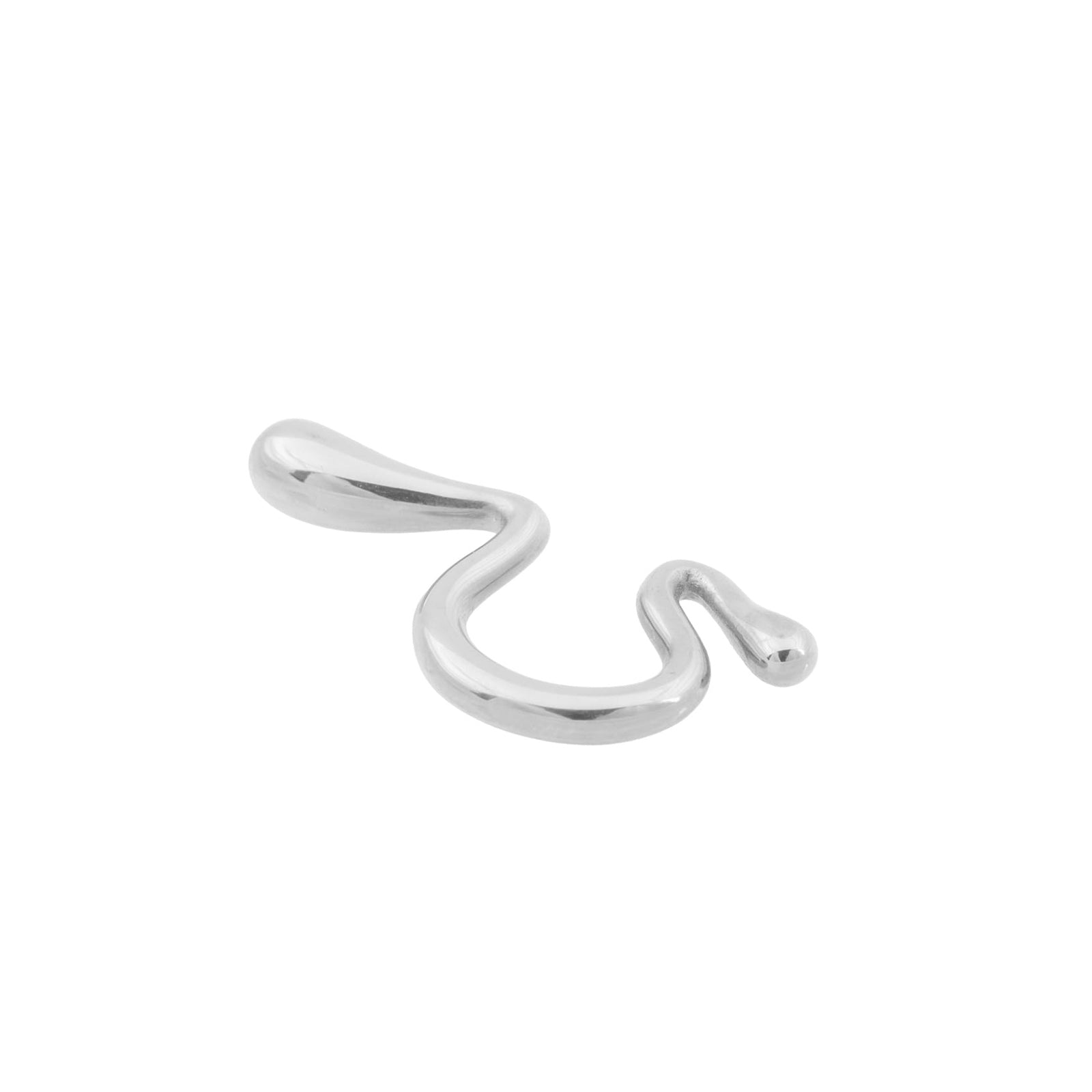 Liquefy Earcuff silver Bandhu Jewelery