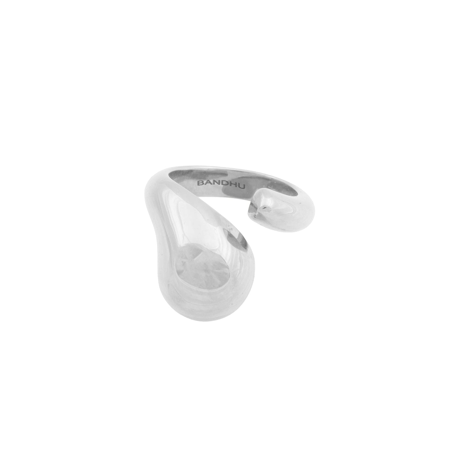 Liquefy Ring silver Bandhu Jewelery