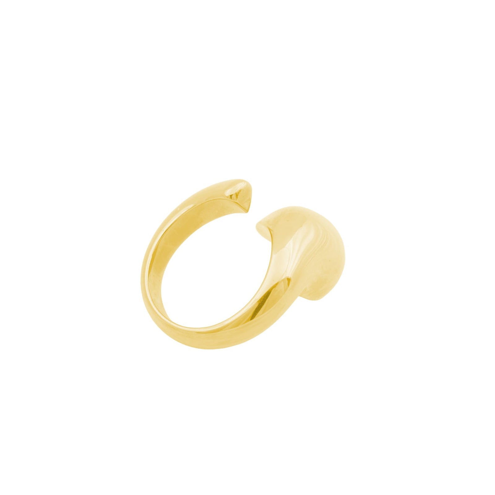 Liquefy Ring gold Bandhu Jewelery