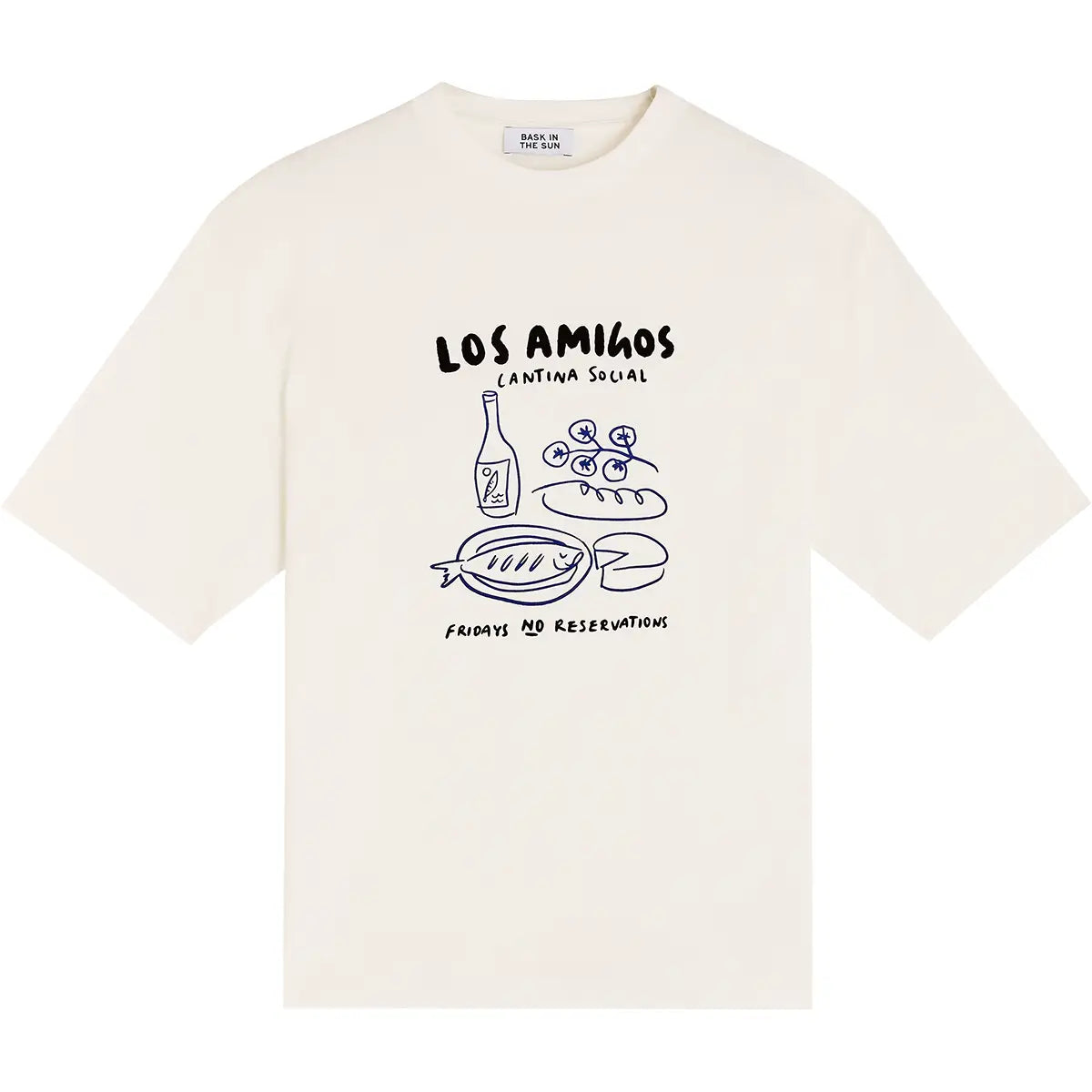 Amigos Tee natural Bask in the Sun