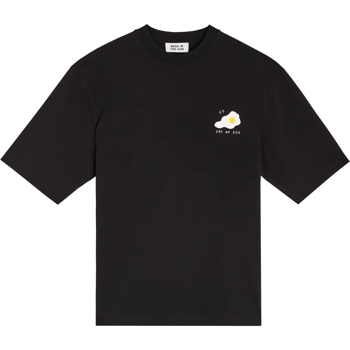 Egg Tee black Bask in the Sun