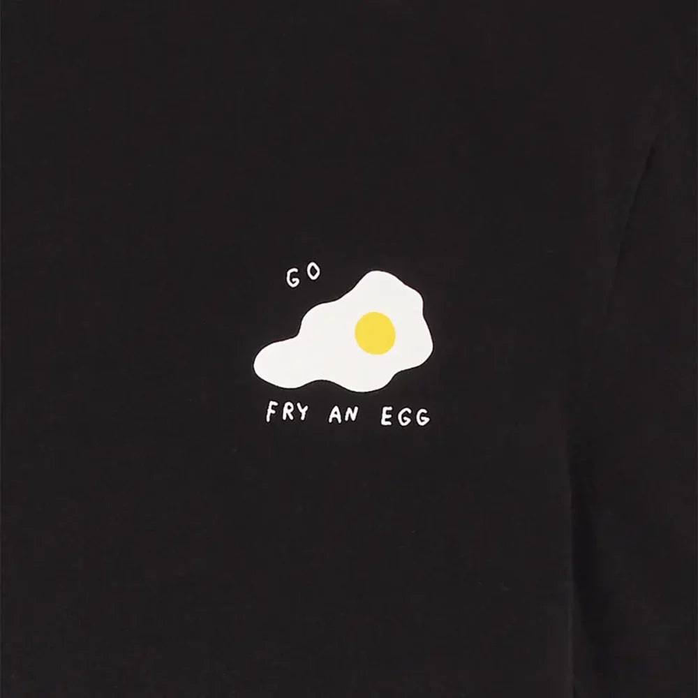 Egg Tee black Bask in the Sun
