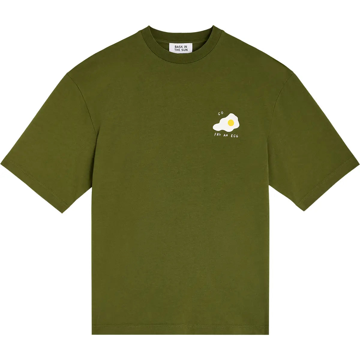 Egg Tee olive Bask in the Sun