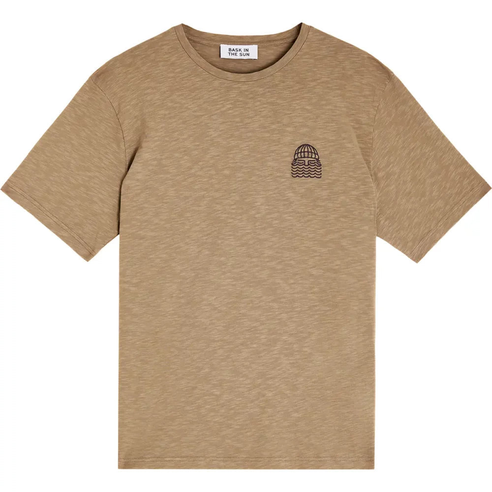 Mini To The Sea Tee taupe Bask in the Sun