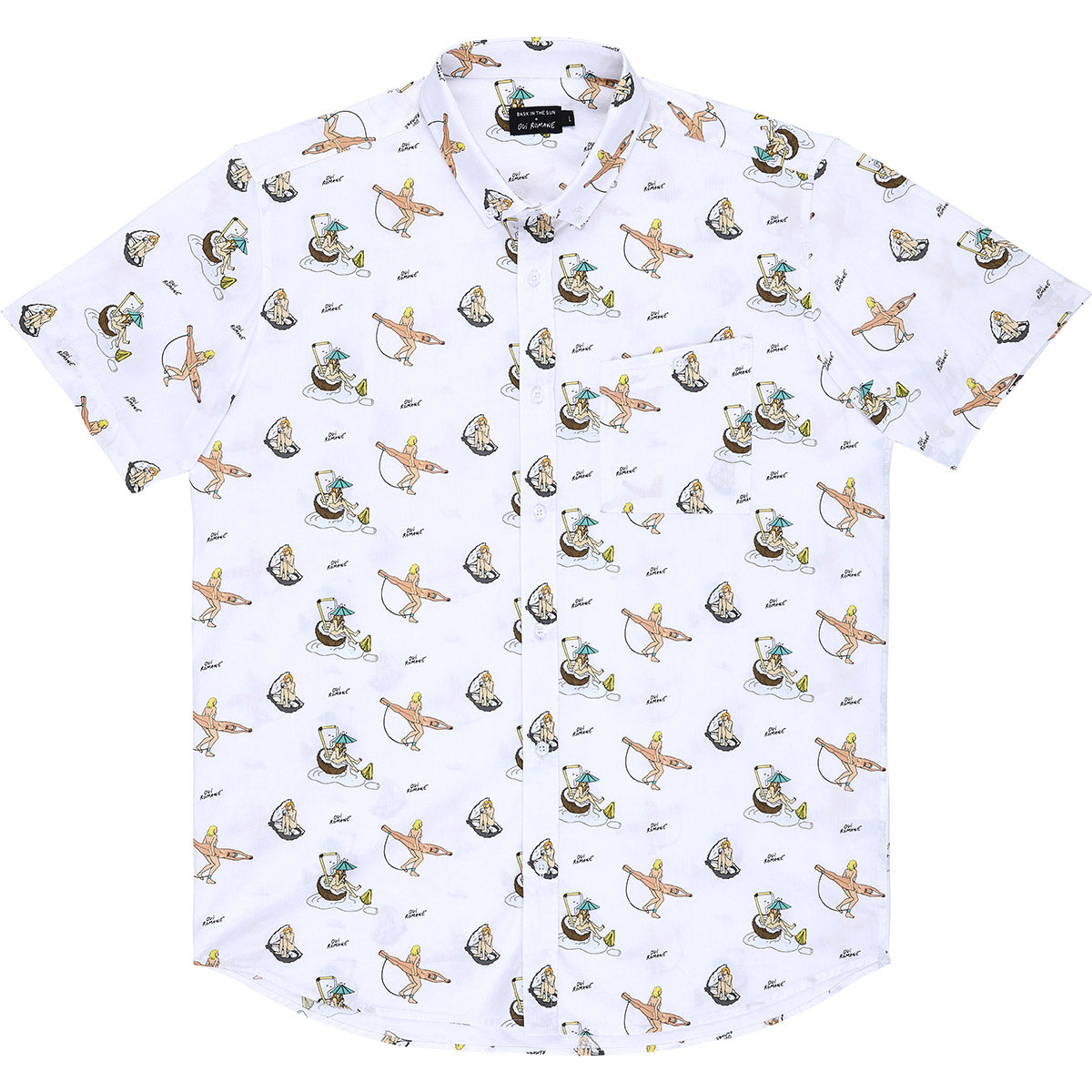 Nude Shirt white