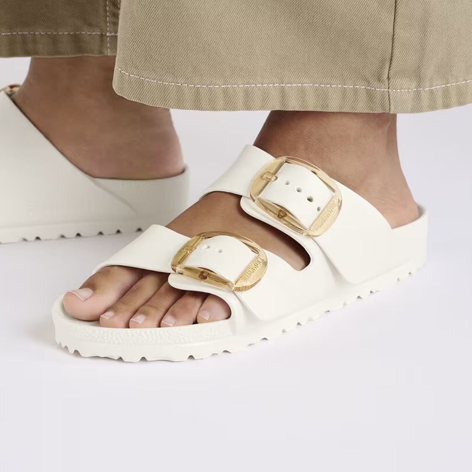 Arizona Big Buckle EVA Narrow Fit eggshell
