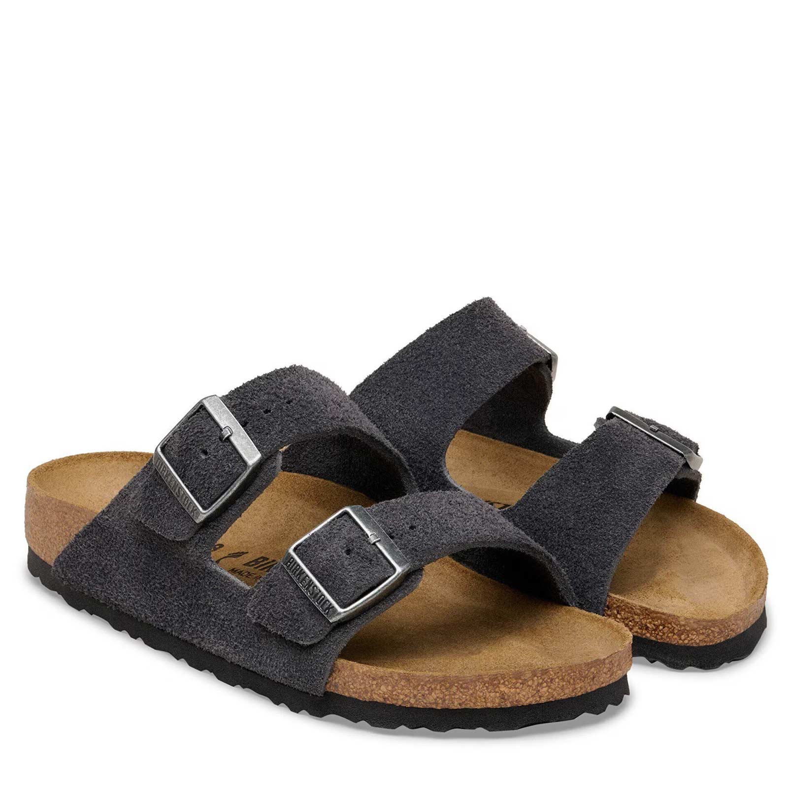 Arizona Leather Regular Fit charcoal Birkenstock
