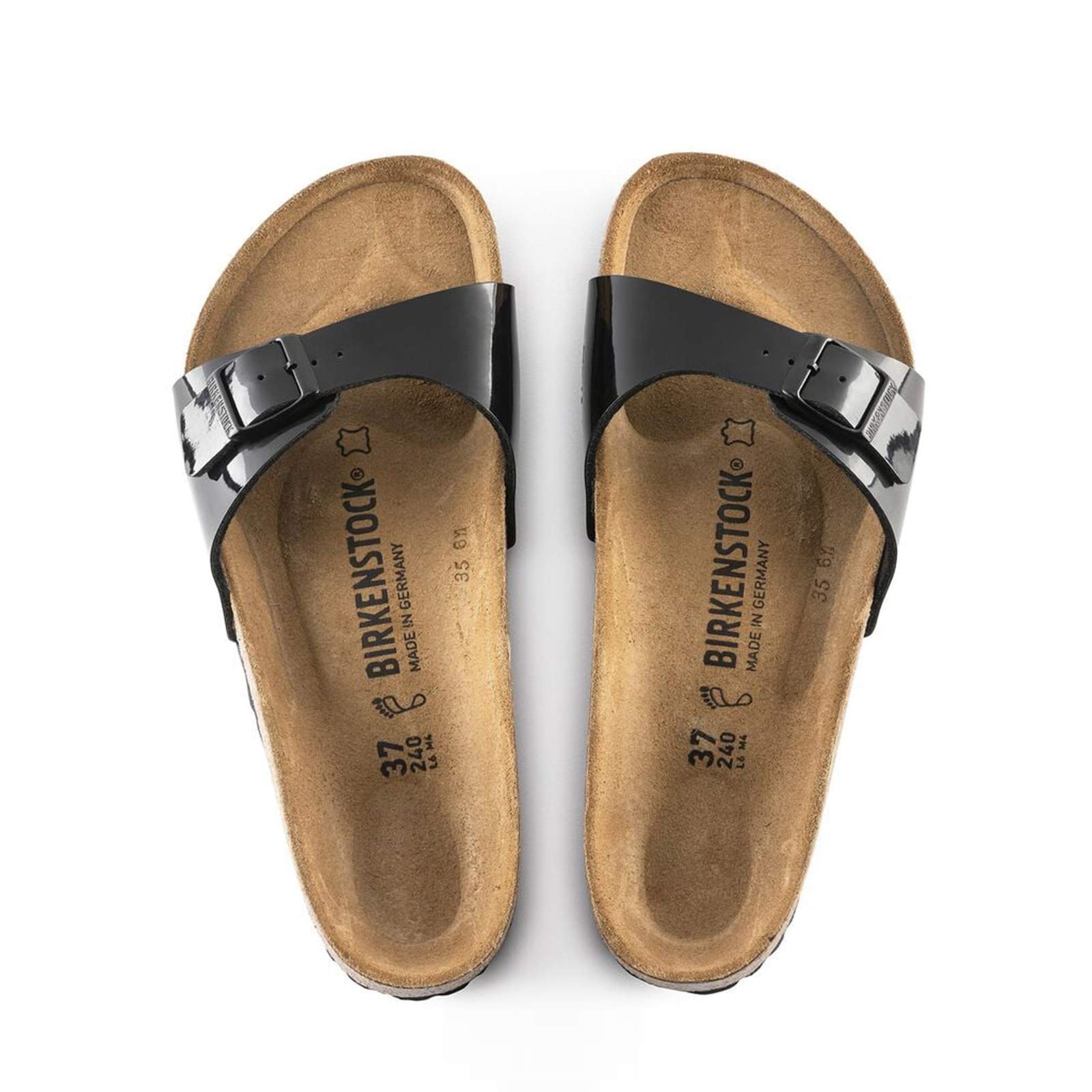 Madrid BF Narrow Fit patent black Birkenstock