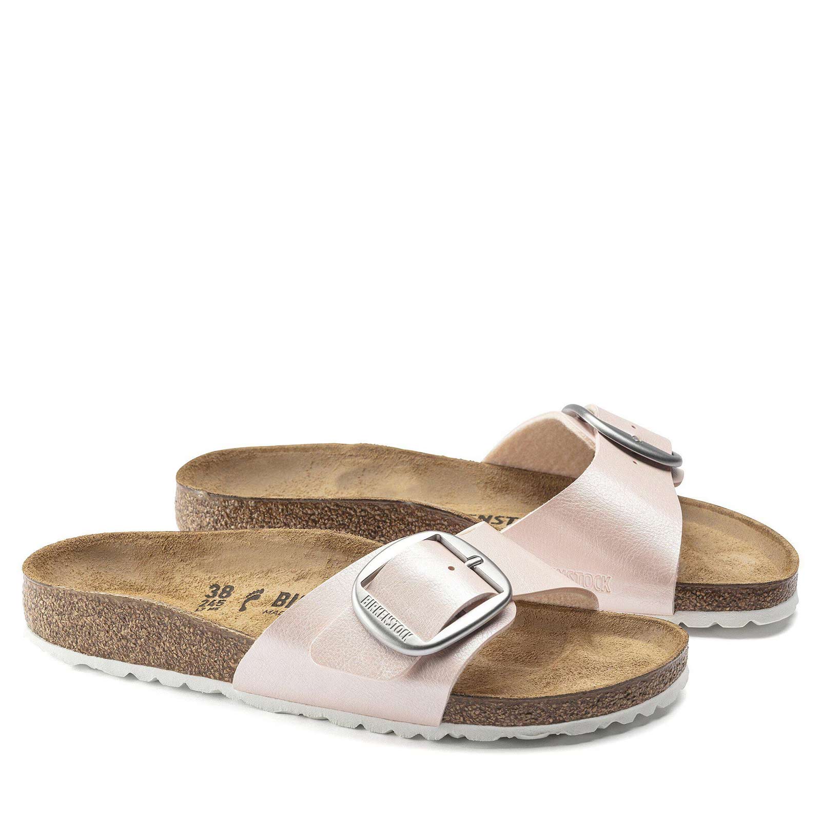 Madrid Big Buckle BF Narrow Fit graceful light rose Birkenstock