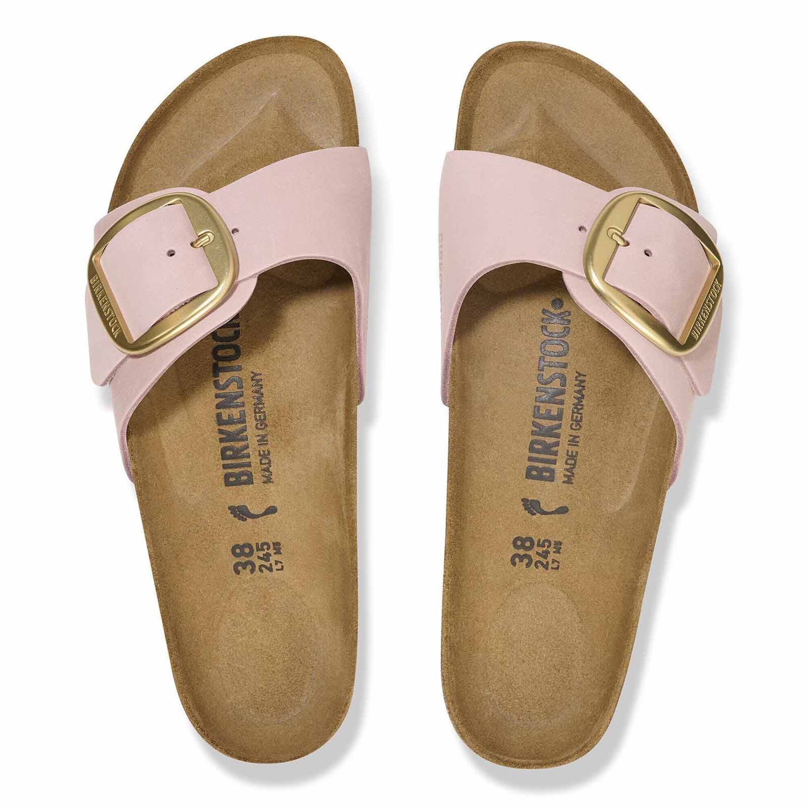 Madrid Big Buckle Narrow Fit soft pink Birkenstock