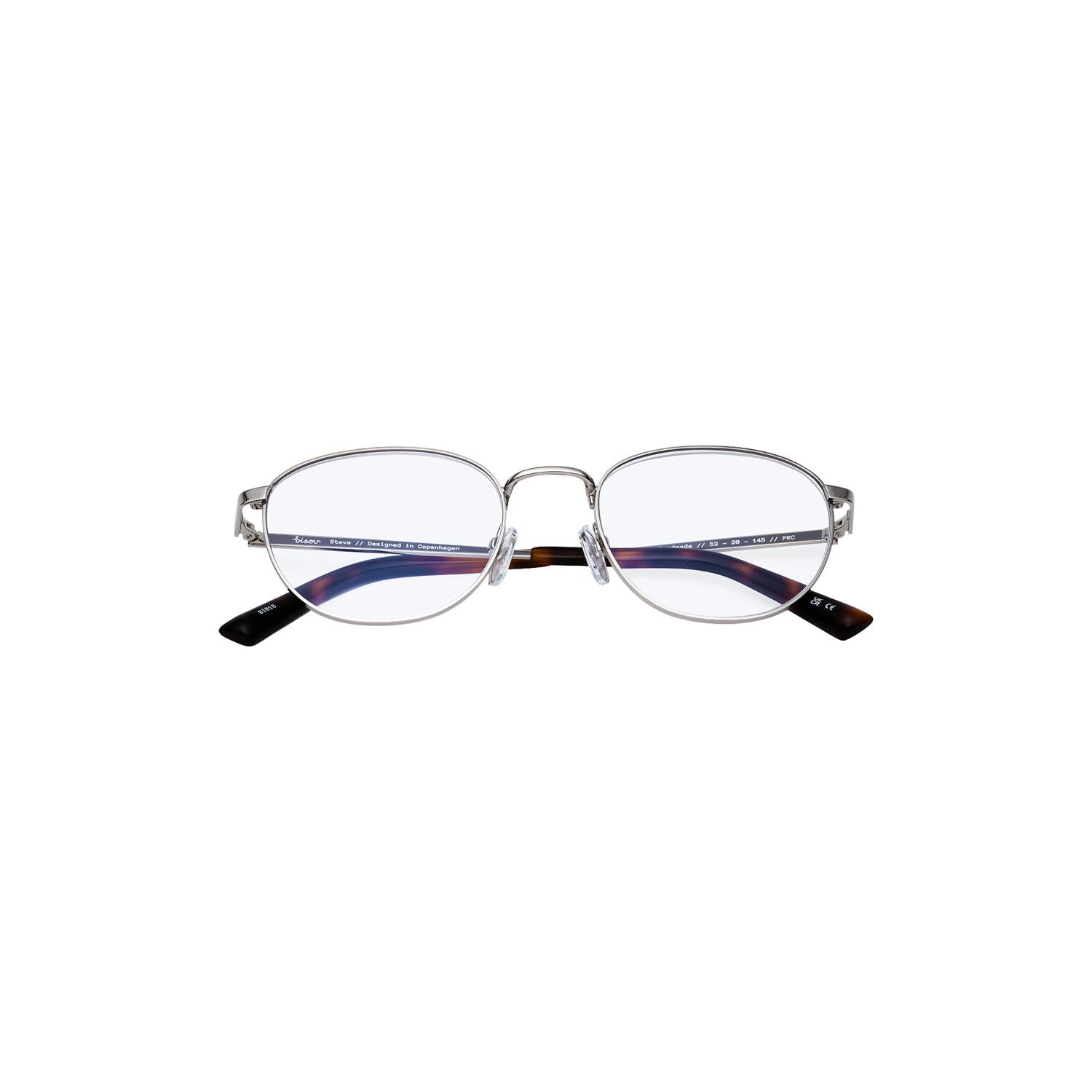 Steve Reading Glasses silver Bisou Reading Glasses