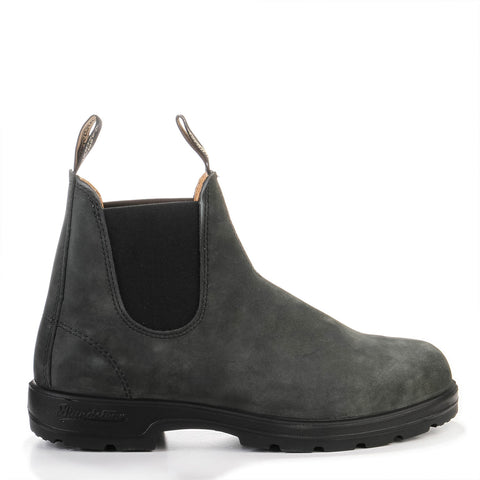 #587 Classic Leather Boot rustic black