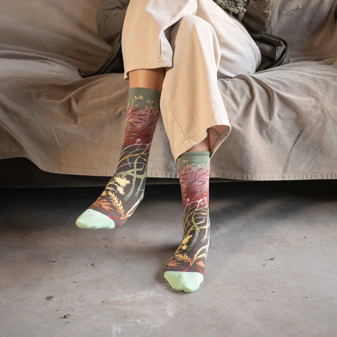 Cedar Grasses Socks DC801