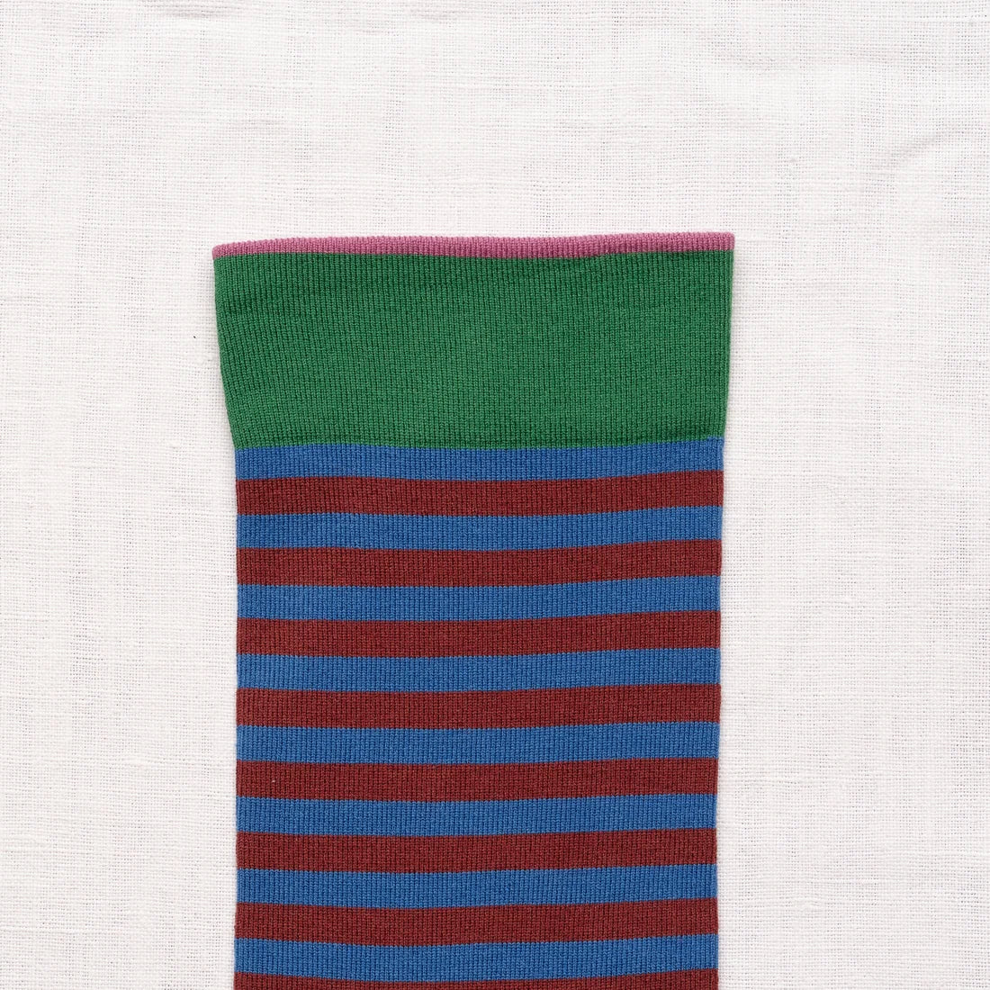 Cobalt Striped Socks CO601