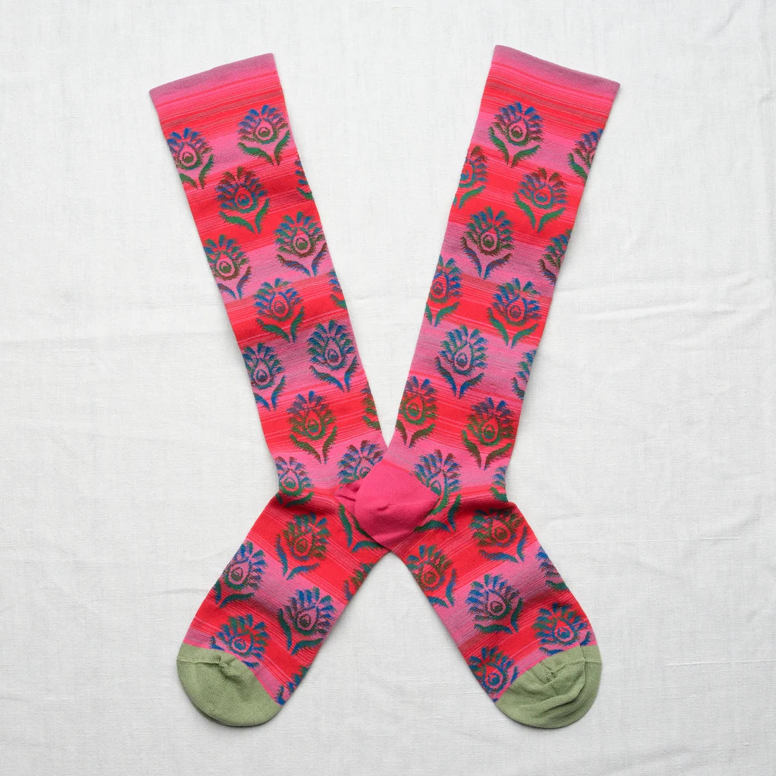 Geranium Milleraie Knee-high Socks CO904