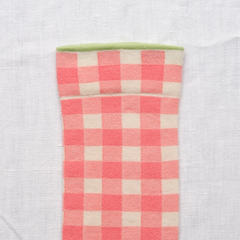 Vichy naturel Socks PT7-01 Bonne Maison
