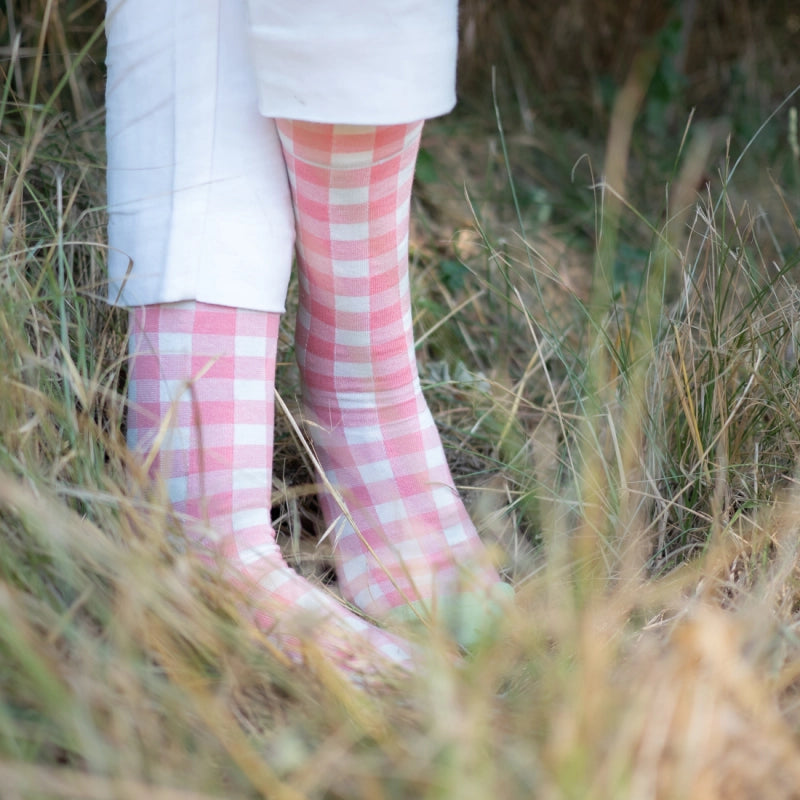 Vichy naturel Socks PT7-01 Bonne Maison
