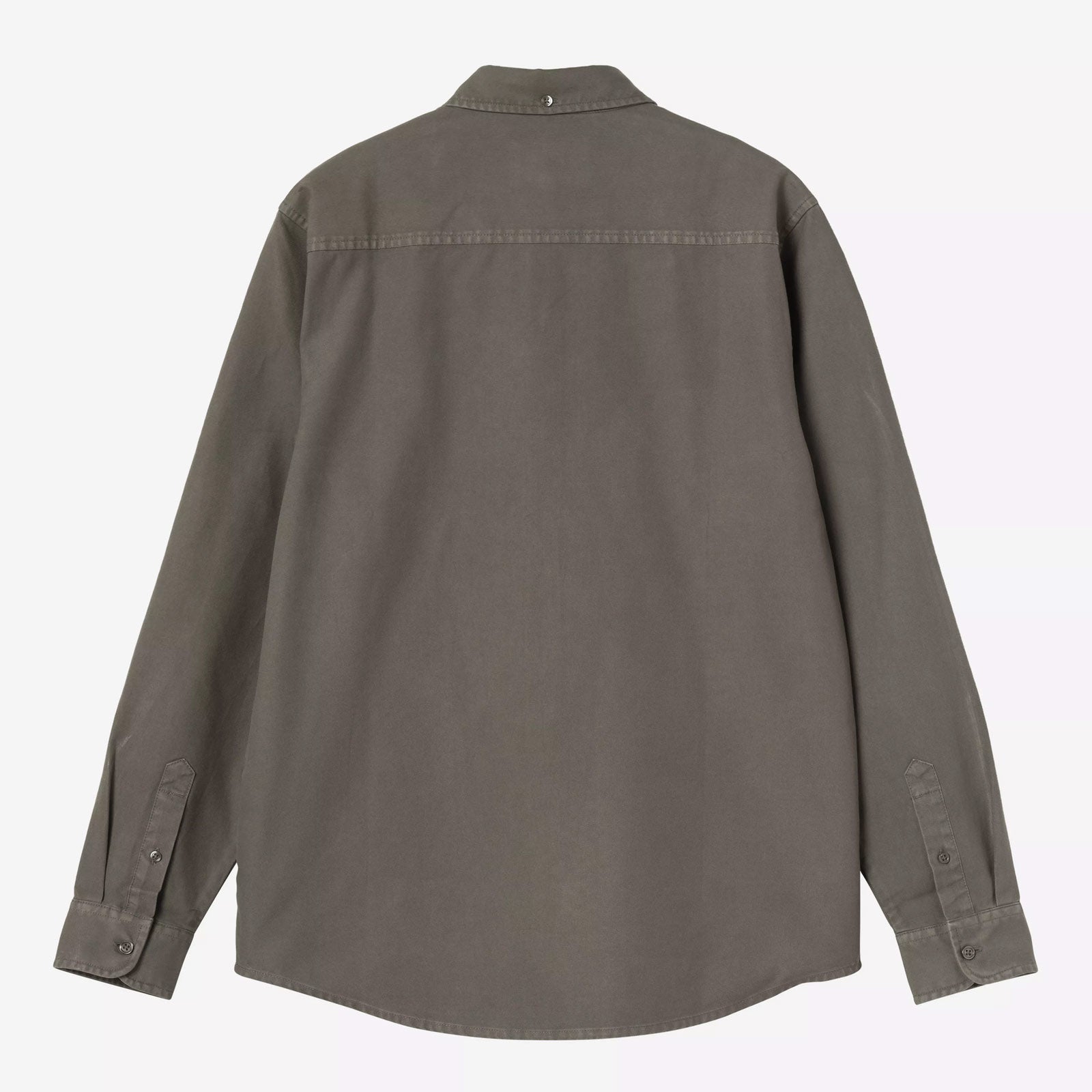 L/S Bolton Shirt shungite garment dyed