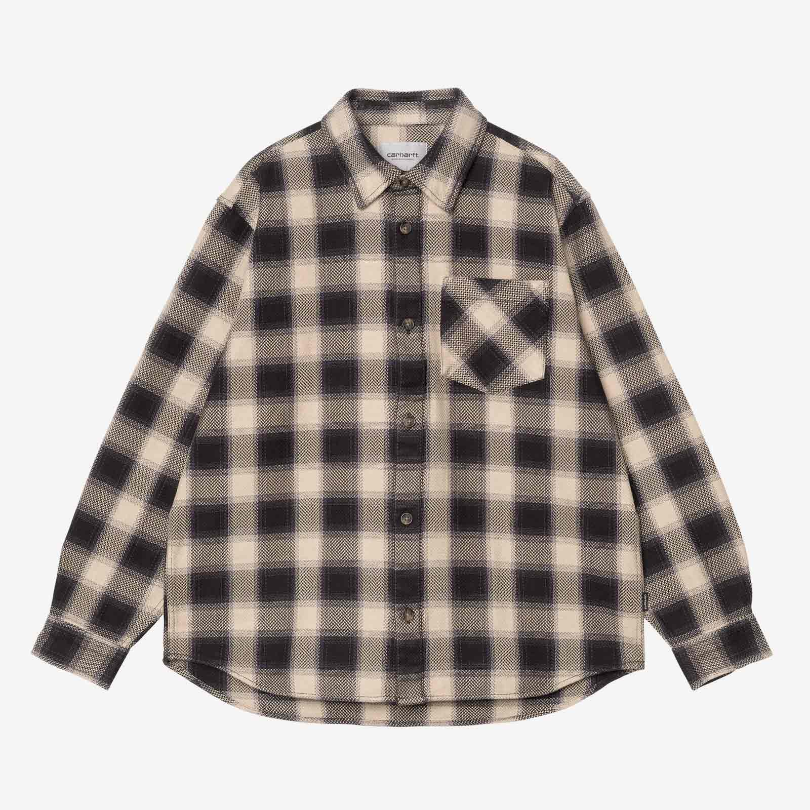 L/S Dayne Shirt shady purple check