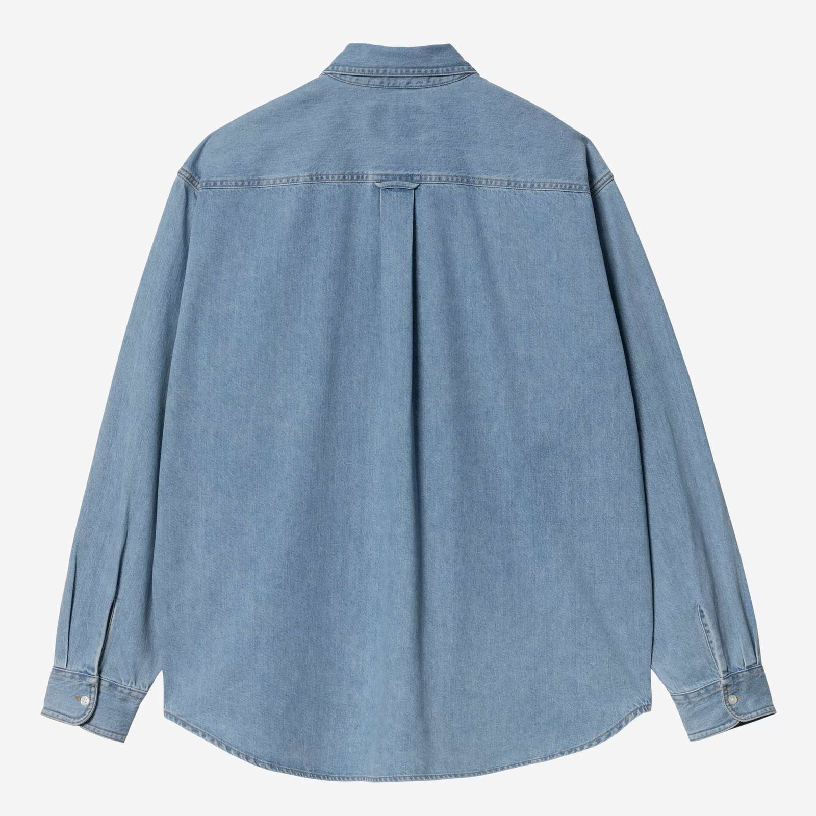 L/S Lucas Shirt blue bleached Carhartt WIP