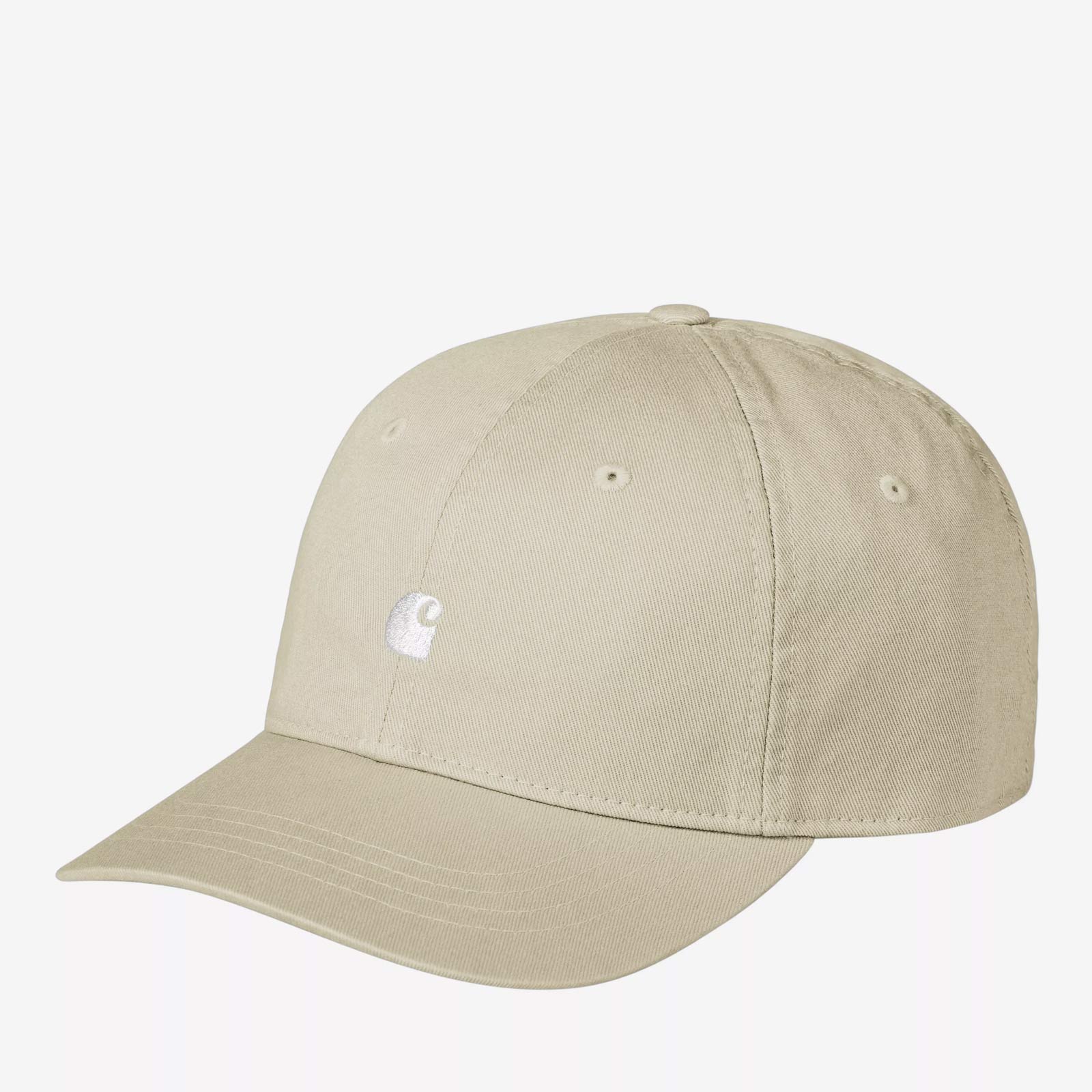 Madison Logo Cap stone/white Carhartt WIP