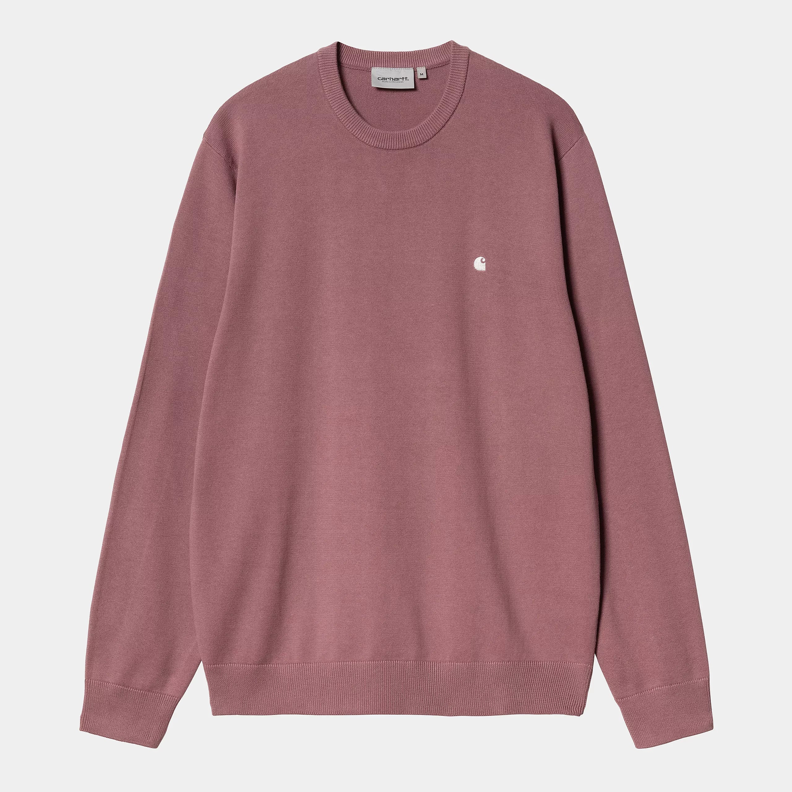 Madison Sweater dusky pink/white