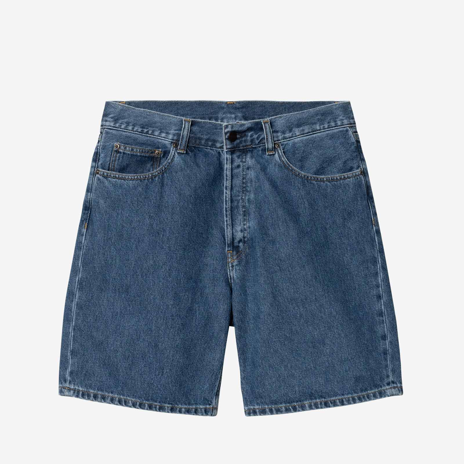 Nolan Short blue heavy stone wash Carhartt WIP