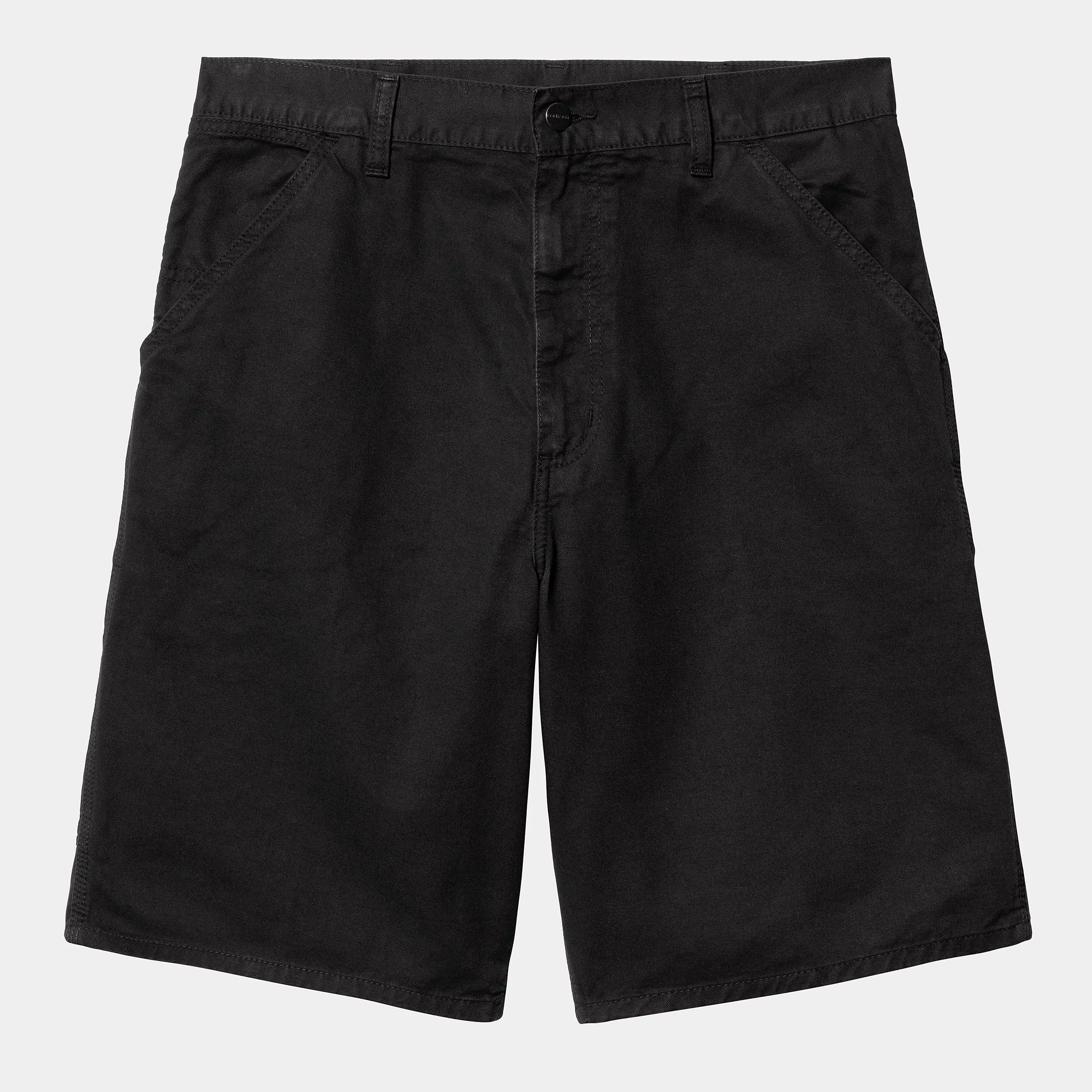 Single Knee Short black