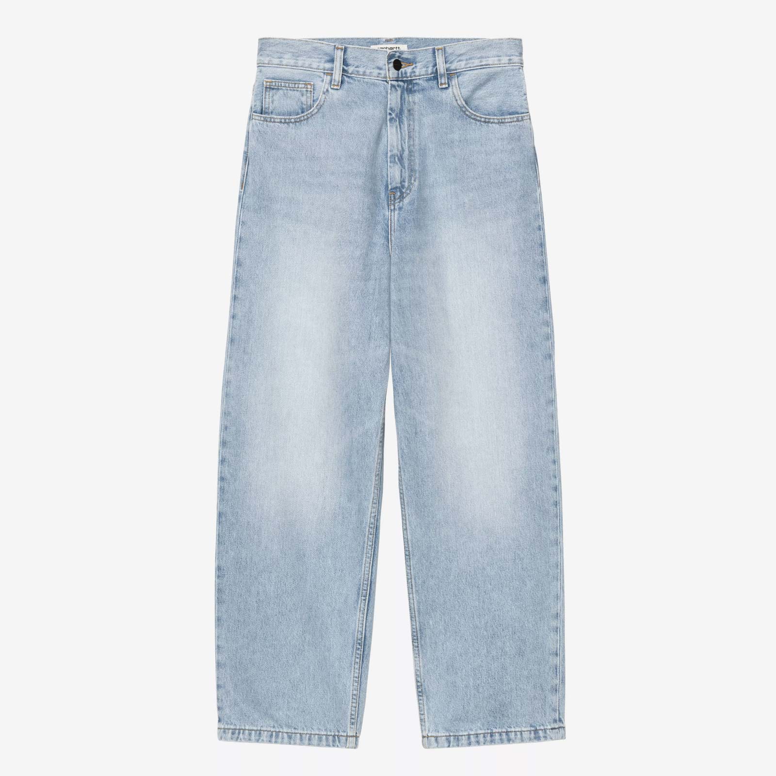 W' Brandon Pant blue heavy worn bleached Carhartt WIP