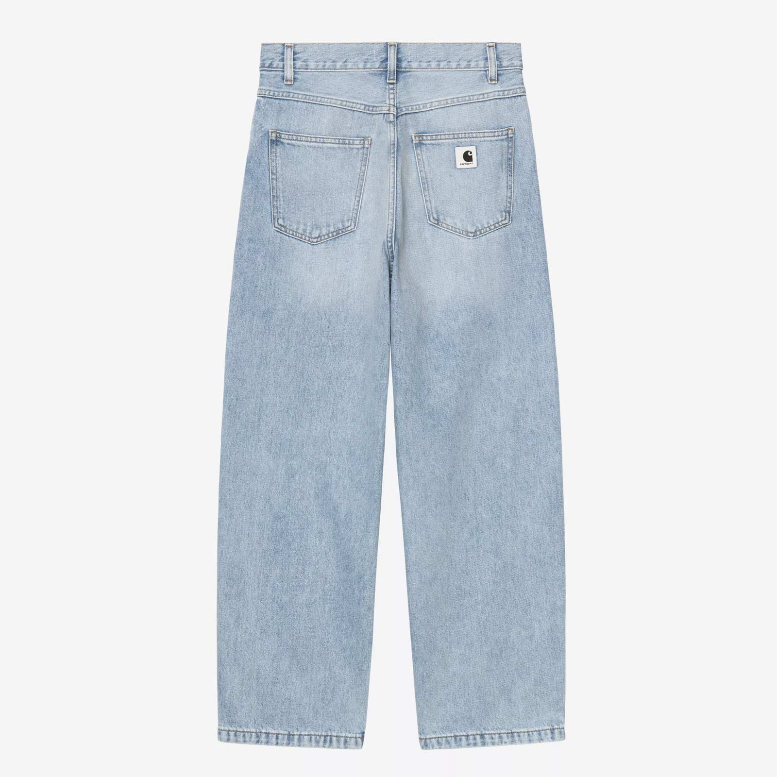 W' Brandon Pant blue heavy worn bleached Carhartt WIP