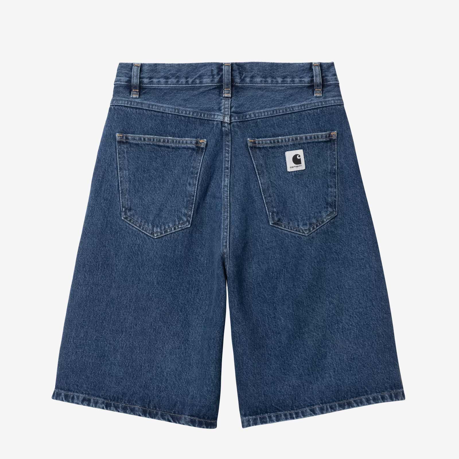 W' Brandon Short blue stone washed
