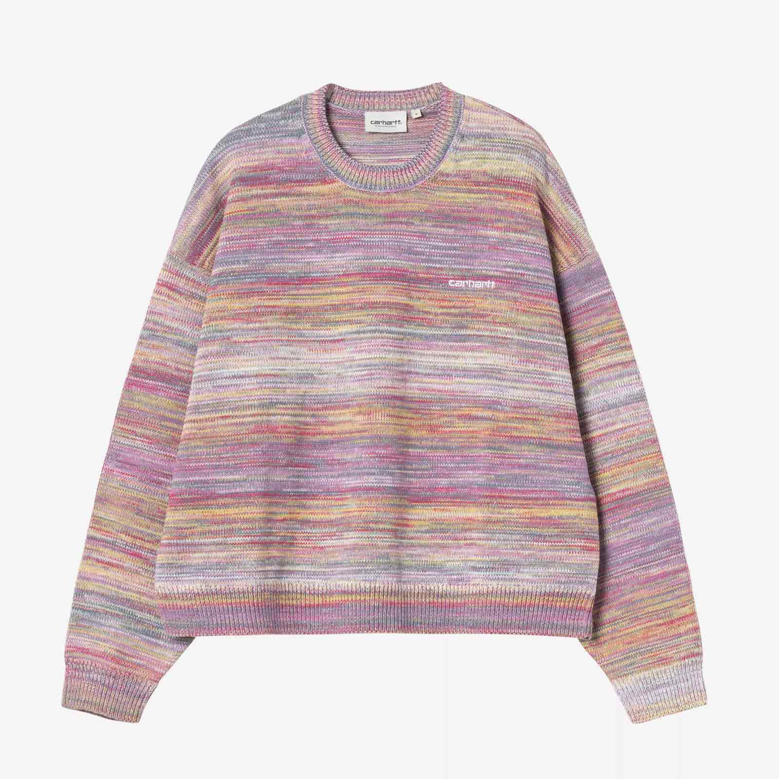 W' Keenan Sweater gradient/gentle purple Carhartt WIP