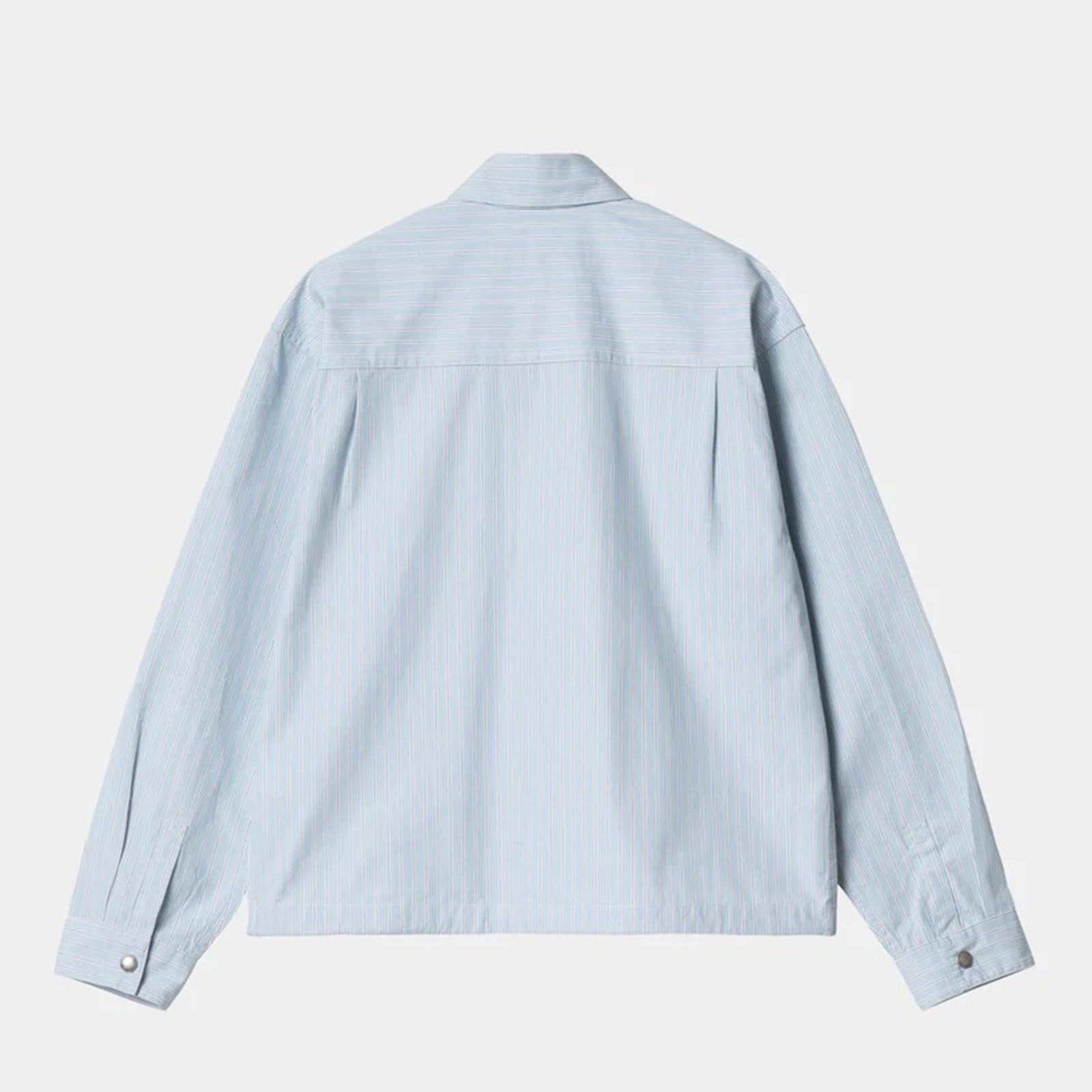 W' Nota Shirt Jacket Bova Stripe bluebird