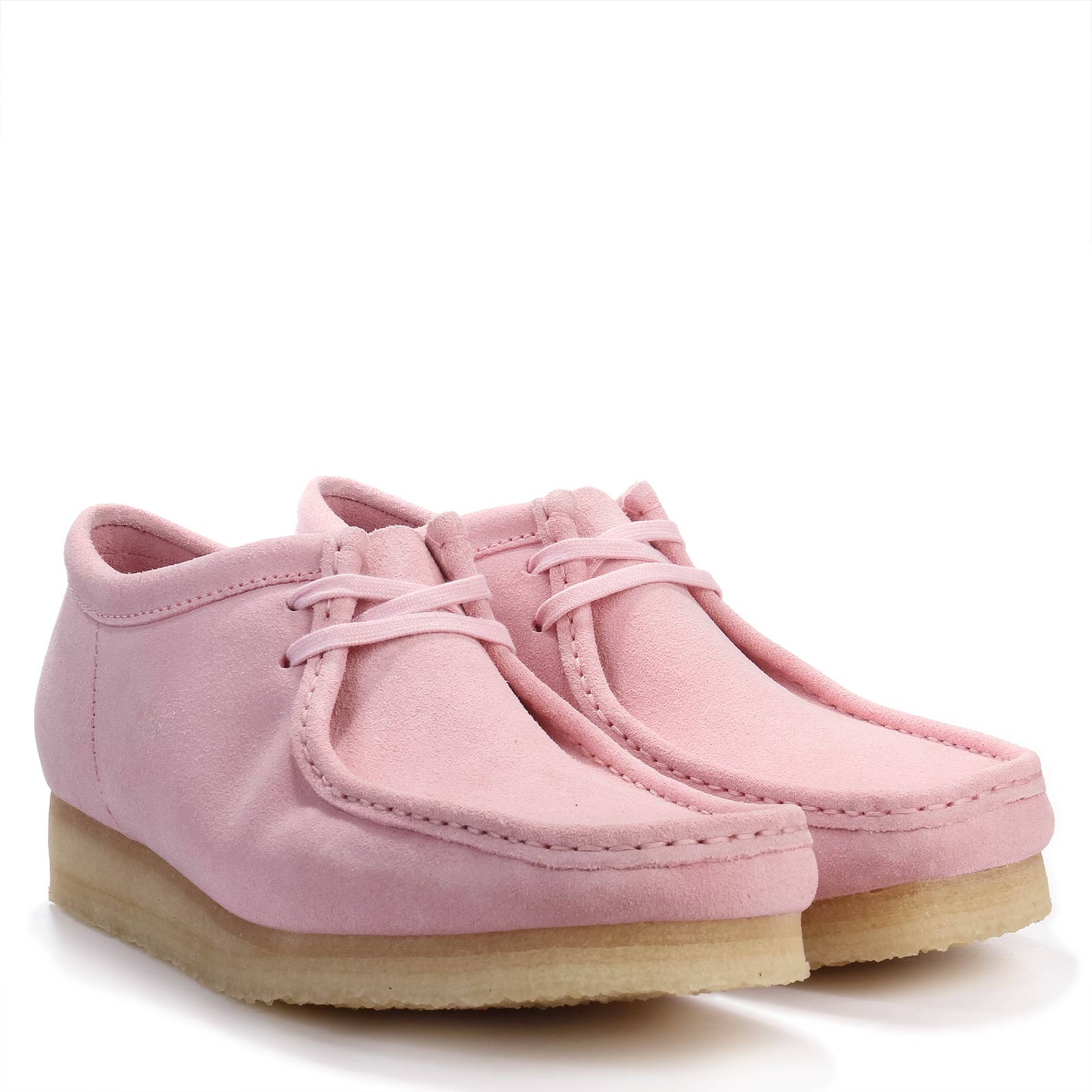Wallabee Suede light pink Clarks Originals