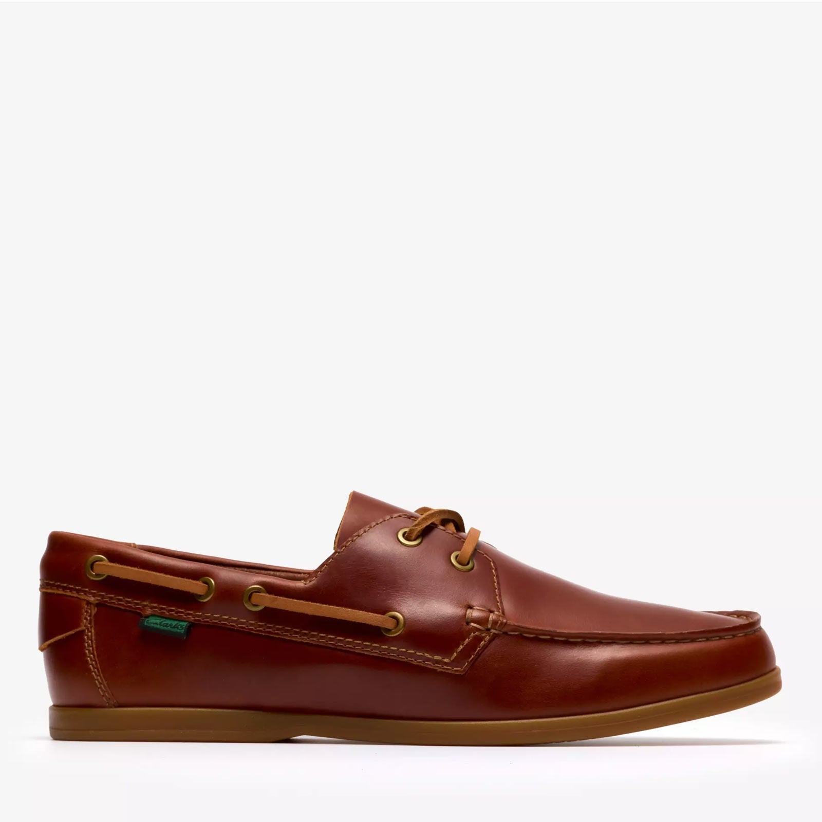 Charmouth Lace Leather tan Clarks Originals