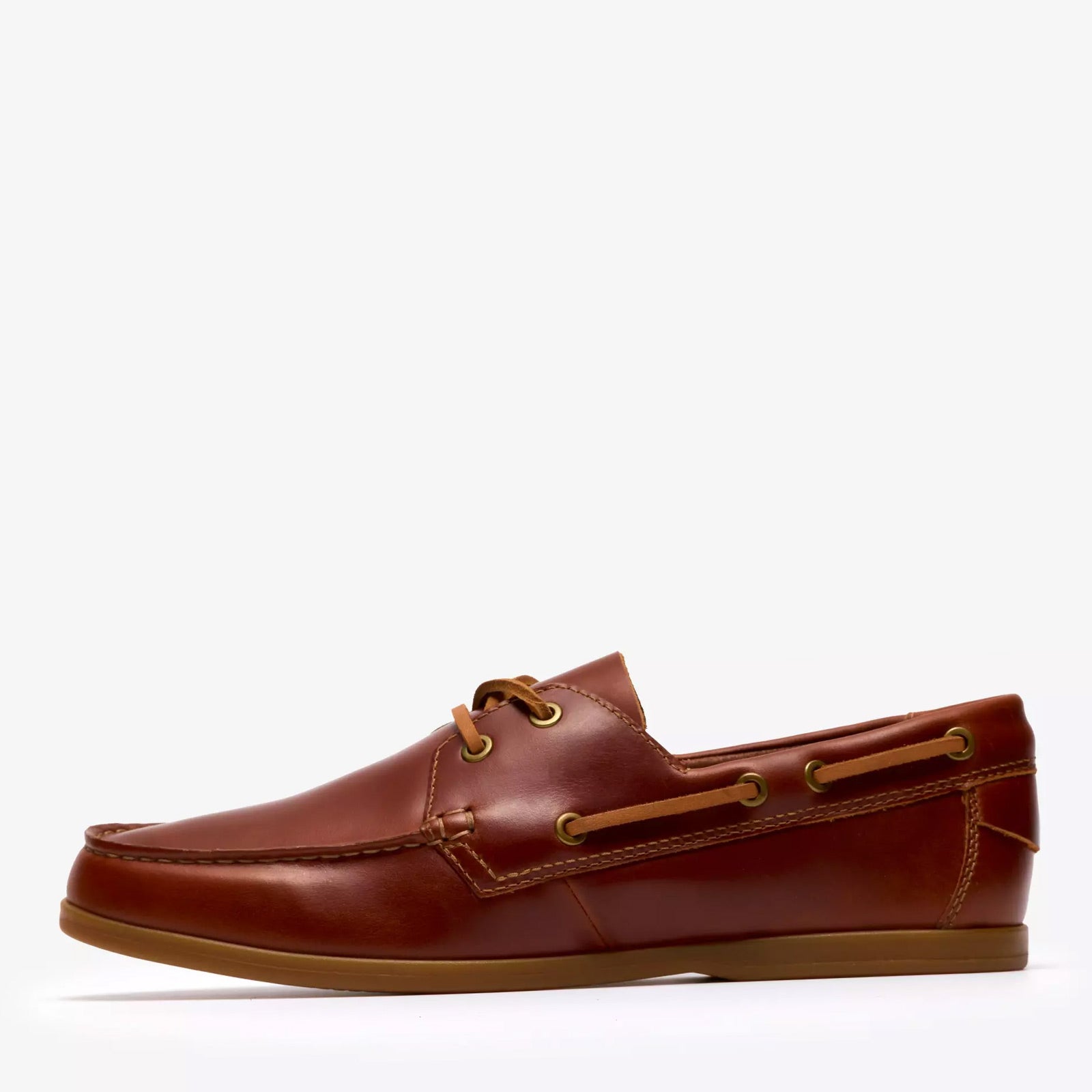 Charmouth Lace Leather tan Clarks Originals