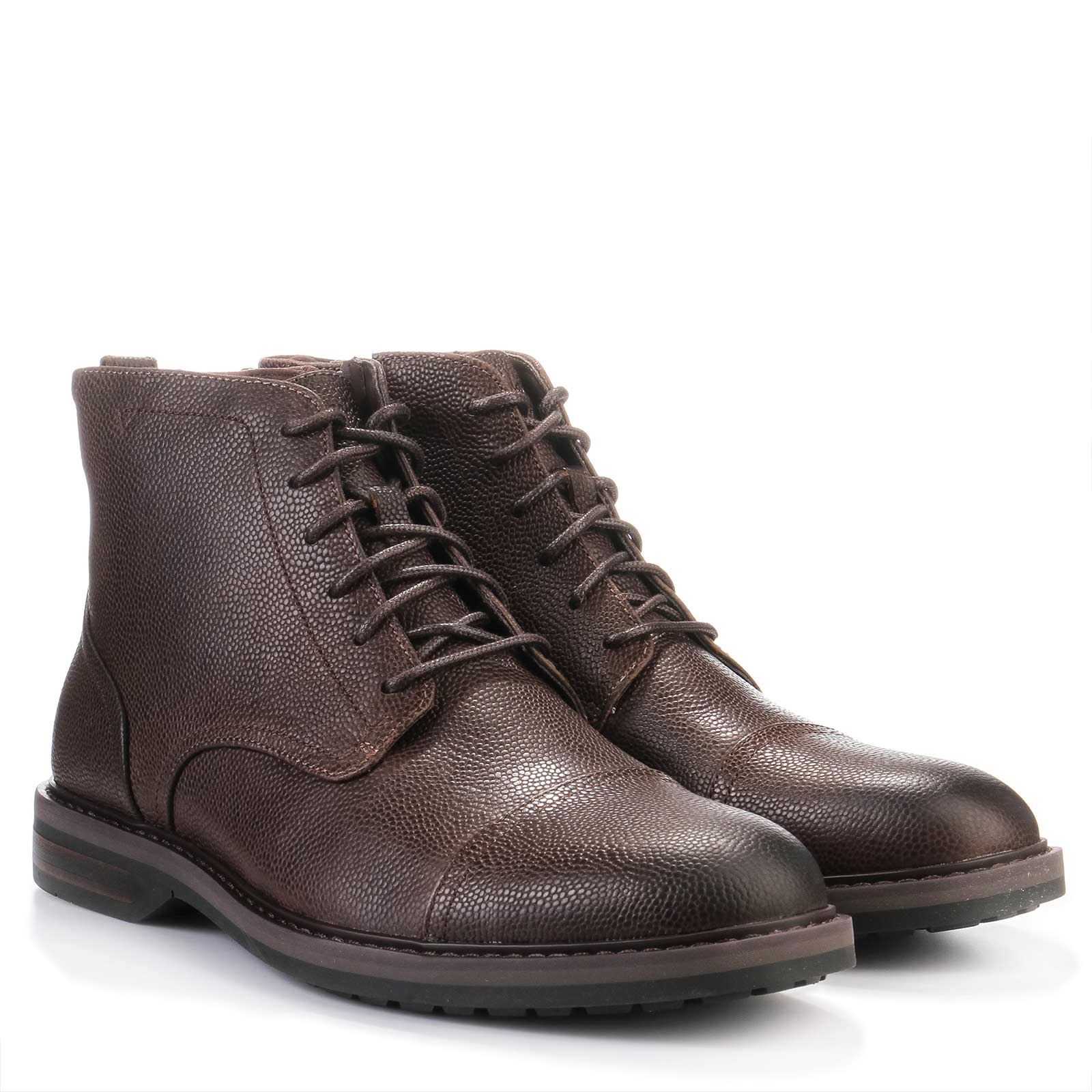Aldwin2 Cap brown leather