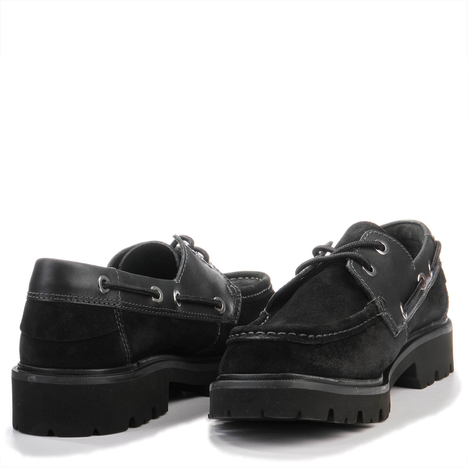 Cleyhill Boat Suede black Clarks Originals