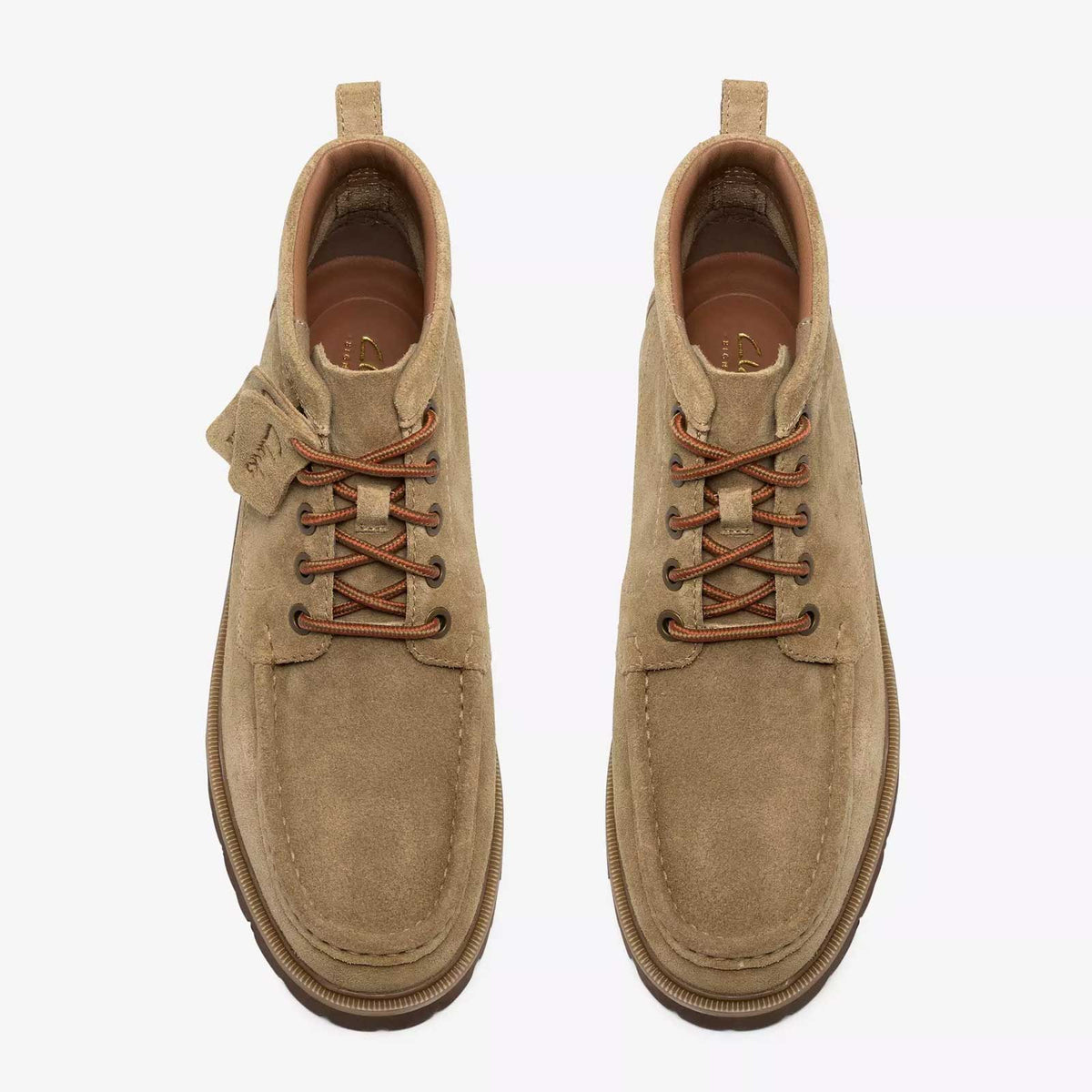 Cleyhill Hi Suede dark sand