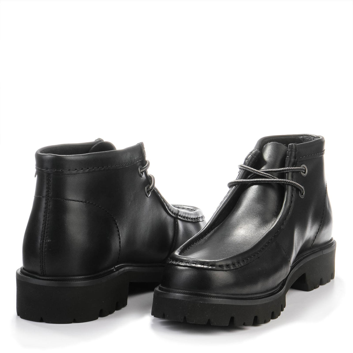 Cleyhill Top Boot black leather