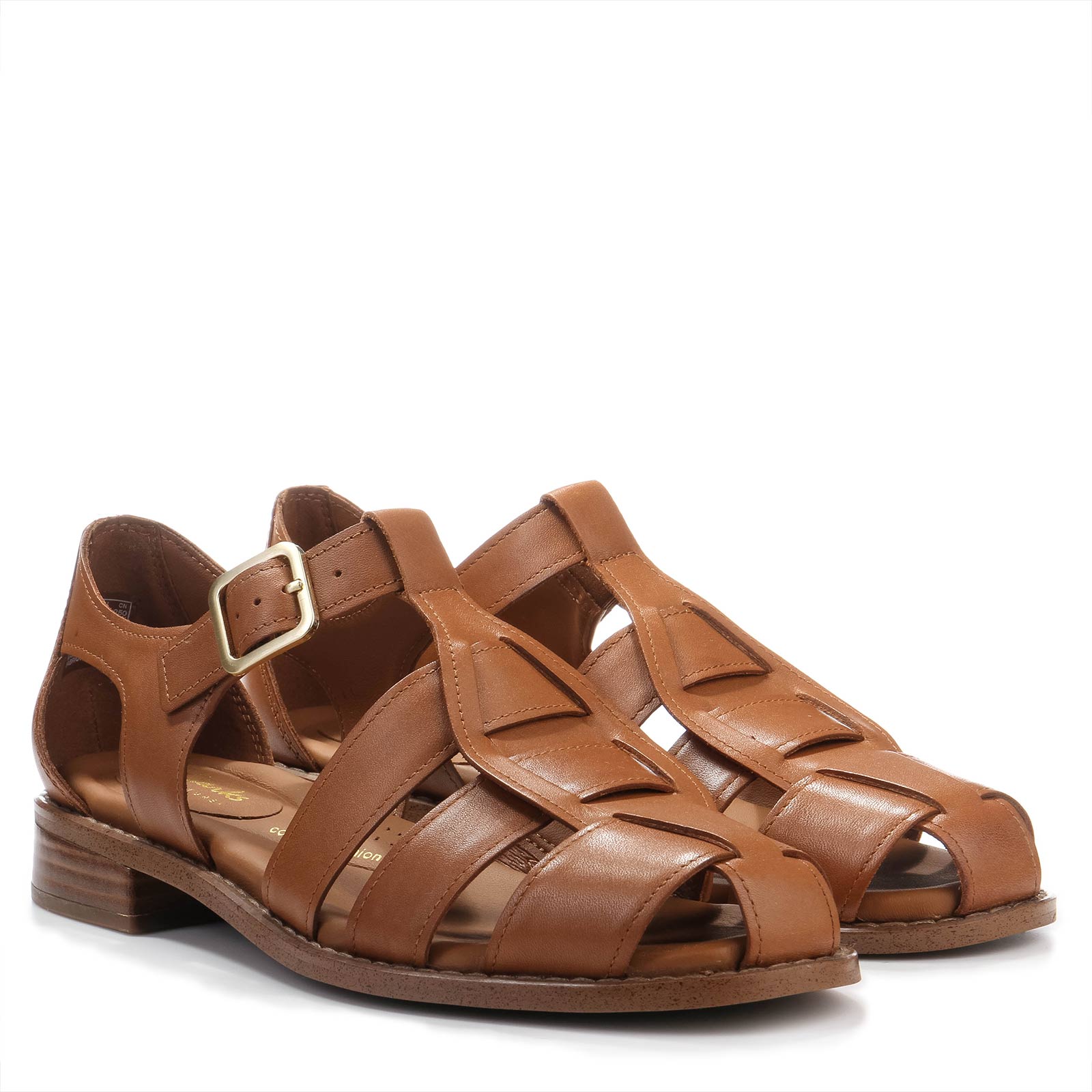 Hana Sun Leather tan Clarks Originals