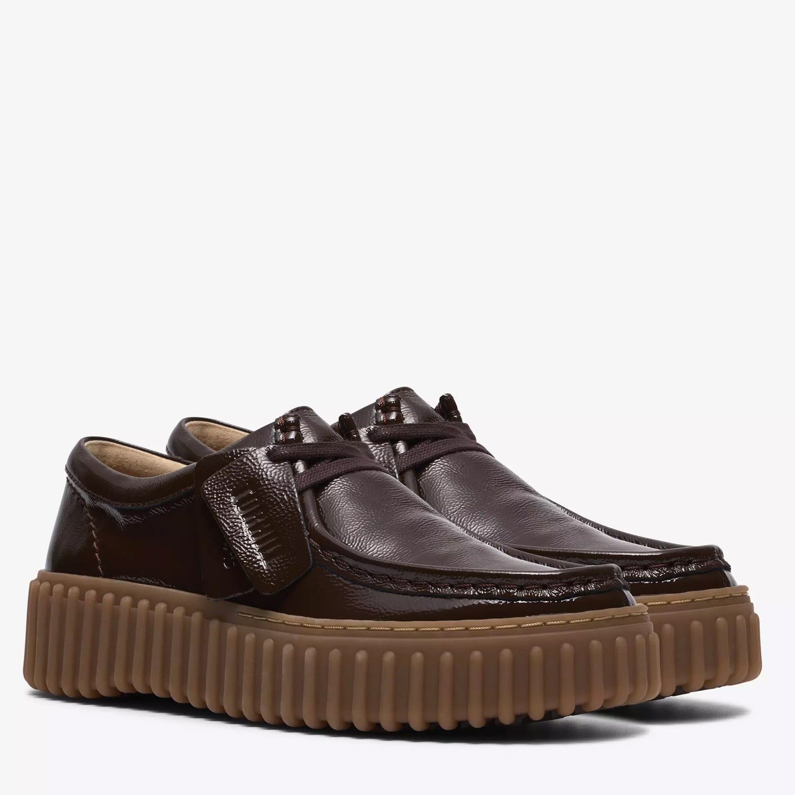 Torhill Bee Patent dark brown Clarks Originals