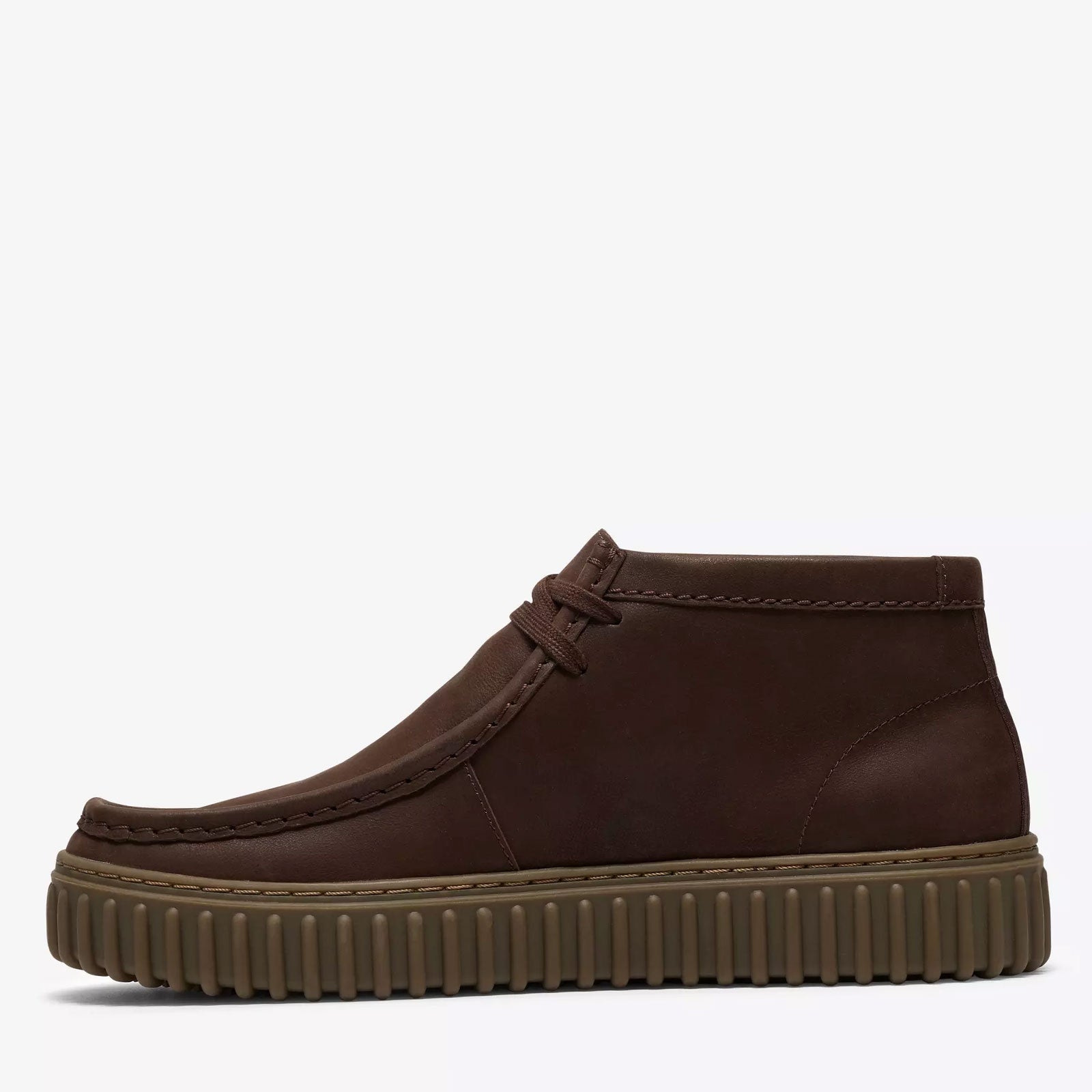 Torhill Hi dark brown leather