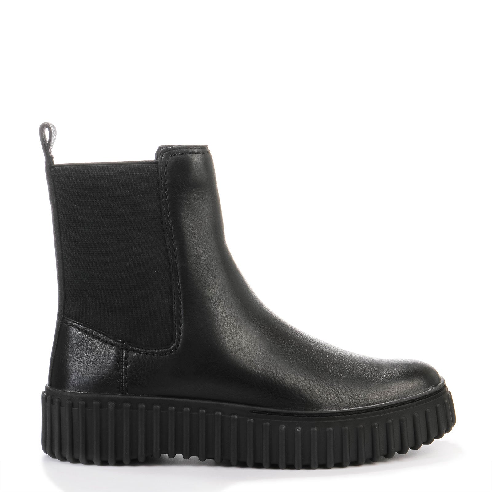 Torhill Maple black leather Clarks Originals