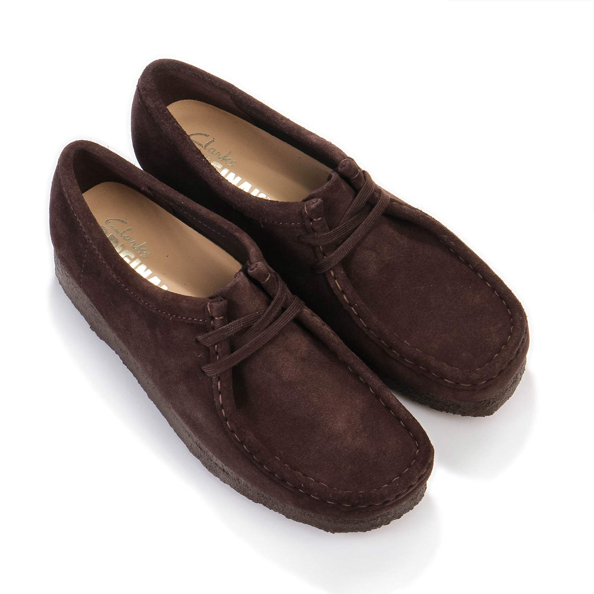 Wallabee W chocolate suede
