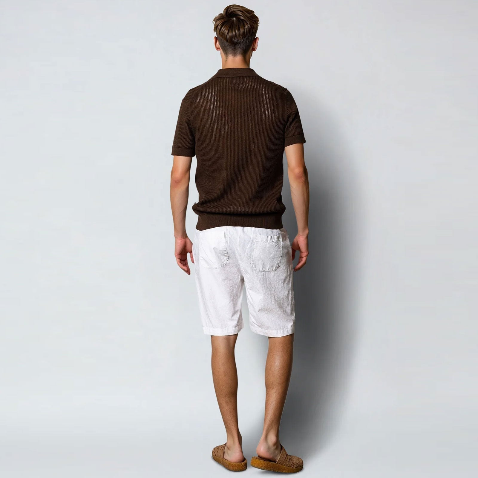 Barcelona Luca Shorts white Clean Cut Copenhagen